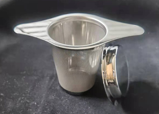 Bom preço. Elevação de aço inoxidável de Infuser 7.5cm do chá da folha solta do logotipo 304 feitos sob encomenda com punhos on-line