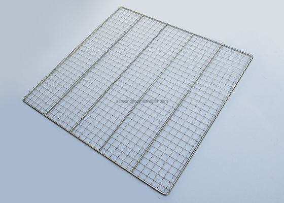 fio de aço inoxidável Mesh Tray For Food Drying Corrosionproof de 400x600mm