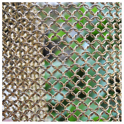 Fio decorativo Mesh Netting With Mesh Size da galvanização 0.1mm-200mm