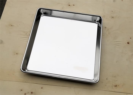 Bom preço. Produto comestível customizável Tray Oven Baking Pan de cozimento de aço inoxidável 0.6mm on-line