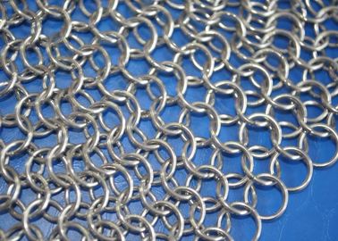 Bom preço. Purificador de aço inoxidável de Chainmail do produto comestível para o Cookware do ferro fundido, forma redonda on-line