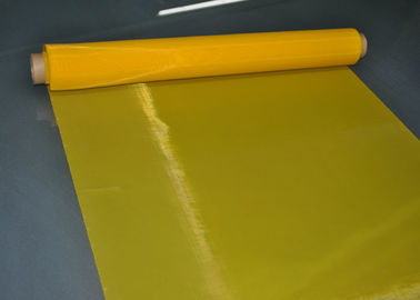 Bom preço. 64T amarelo - malha da impressão da tela do poliéster de 55 mícrons para placas de circuito impresso on-line