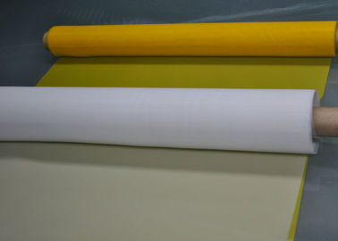 Bom preço. Malha 100% branca/do amarelo monofilamento do poliéster para a impressão de matéria têxtil 120T - 34 on-line