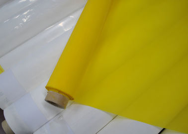 Bom preço. 158 tela de malha do poliéster do mícron 47T para a impressão cerâmica, cor branca/amarelo on-line