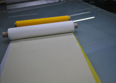 Bom preço. Malha branca da impressão do poliéster de 150 mícrons com Weave liso e resistência de desgaste on-line