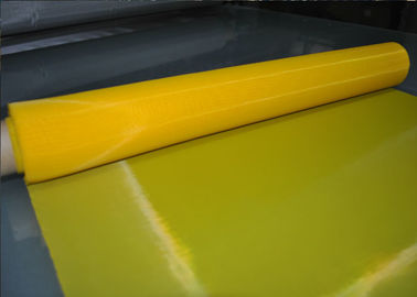 Bom preço. 80T amarelam a malha da impressão de tela de seda do poliéster para a impressão de matéria têxtil, rolo 30-70m/ on-line