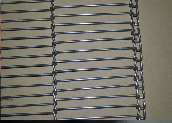 Correia transportadora da rede de arame do metal da escada para a transformação de produtos alimentares, de pouco peso