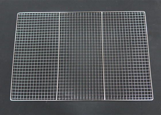 304 316 fio de aço inoxidável reusável Mesh Tray Custom Size