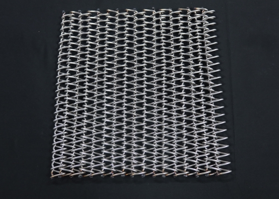 Bom preço. Metal de aço inoxidável de Mesh Conveyor Belt 201 feitos sob encomenda do fio liso de produto comestível on-line