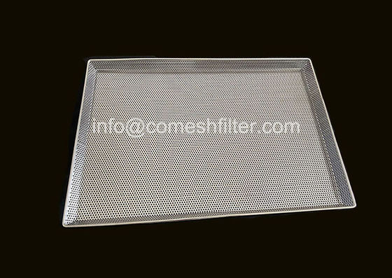 O retângulo durável Ss antiferrugem prende Mesh Tray For Industrial Application