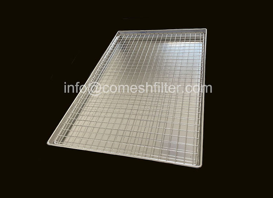 Bom preço. Aço perfurado de superfície de lustro personalizado Tray Waterproof 400x600mm on-line
