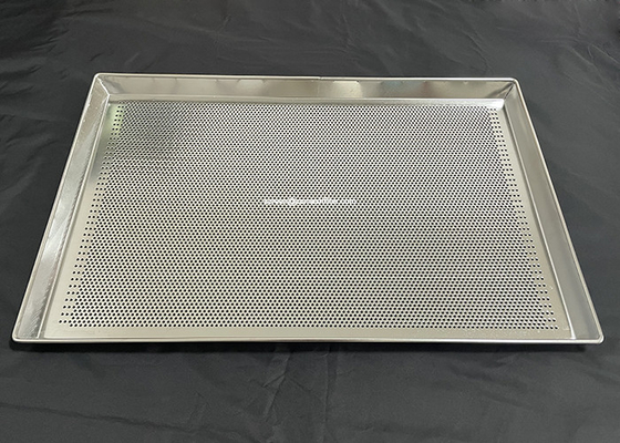 Bom preço. Fio de aço inoxidável de cozimento perfurado Mesh Tray Moistureproof For Drying on-line