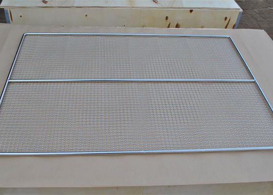 A cremalheira refrigerando de aço inoxidável da resistência térmica 304 para o cozimento