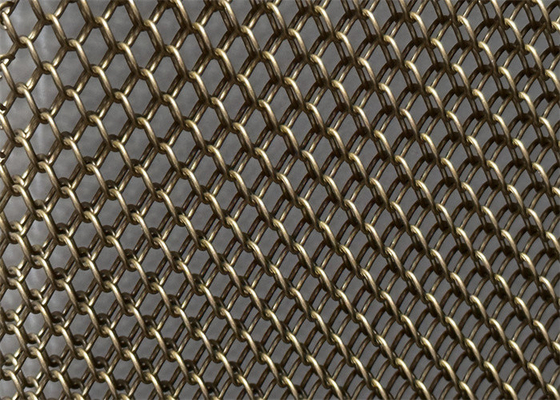 Bom preço. Comesh pintura de cobre decorativa tela de malha de metal em divisórias on-line