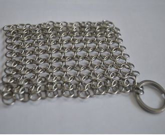 Bom preço. Malha do anel/purificador de aço inoxidável redondos de Chainmail para o Kitchenware de limpeza on-line
