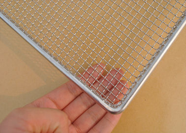 Cesta de fio de aço inoxidável Não-tóxica com tipos na cozinha