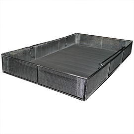 Bom preço. Cesta de fio de aço inoxidável do retângulo do esterilizador 304 com punho on-line