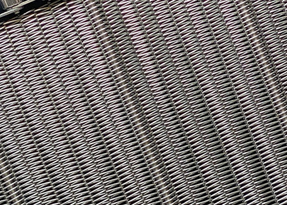 Cinturão Grade de aço inoxidável Gratex Cinturão Conector de malha de arame para a indústria alimentar