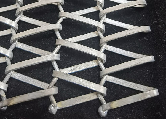 Cinturão transportador de ligação de fio espiral de aço inoxidável de alta temperatura de trabalho para equipamento de secagem e fornos contínuos