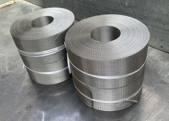 Extrusor de plástico 304/316 Rede de fios de aço inoxidável Reverso Filtro de Tecido Holandês Rede de Faixa