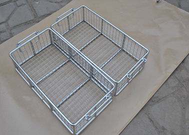 Bom preço. cesta de fio de aço inoxidável do metal 304 316 316L com produto comestível de lustro on-line