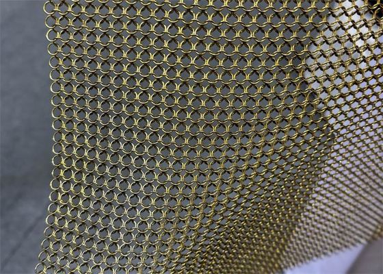 Aço inoxidável Soldado Ringmesh Chainmail personalizado para fato de segurança
