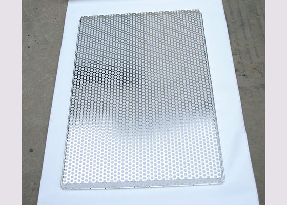 Tray de malha de fio de secagem perfurado de aço inoxidável