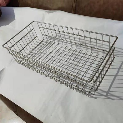 Cestas de malha de arame soldado de aço inoxidável para armazenamento de pão