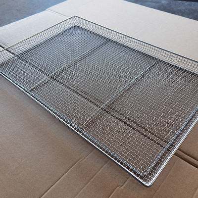 Bom preço. 800x600mm Taça de malha de arame de aço inoxidável para secagem de alimentos cozimento arrefecimento on-line