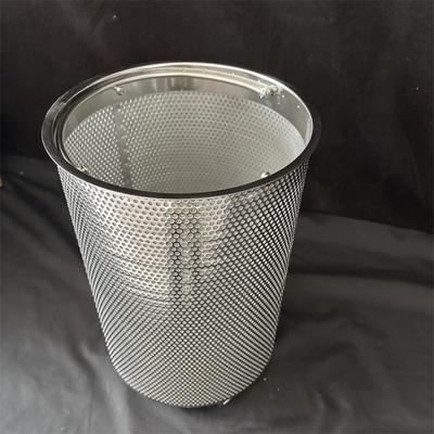 Bom preço. Stainless Steel Cylinder Mesh Screen Filter Tube Woven Wire Mesh Strainer Round Perforated Filter Basket on-line