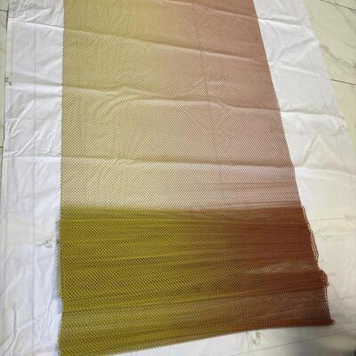 Bom preço. Cortina de corrente de alumínio Cortina decorativa de tecido de malha de arame Cortina de teto de malha de bobina on-line