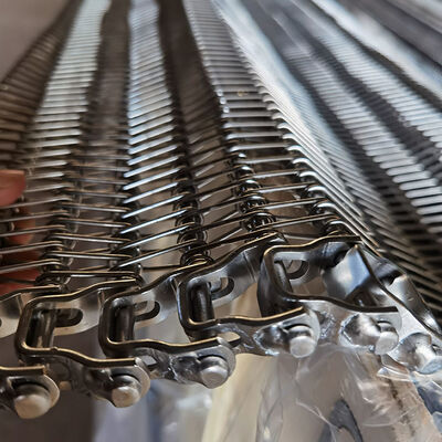 Bom preço. Tamanho personalizado 304 aço inoxidável espiral grelha de rede de arame transportador de rede para arrefecimento de pão on-line