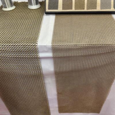 Bom preço. Tela decorativa de aço inoxidável do anel de Chainmail Ring Mesh Chainmail do elo de corrente da cor do ouro on-line