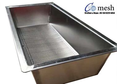 Bom preço. Espessura perfurada de aço inoxidável resistente da bandeja 2mm do metal para fazer o queijo on-line