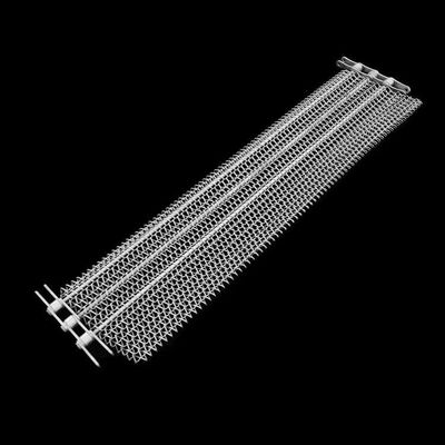 Alimentação por encomenda ss304 Metal Carbono Aço Biscoito Forno de Pizza Forno de Forno Cadeia Espiral Rede de Arame Metálico Cinturão de Rede