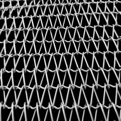 Processamento de alimentos, temperatura de calor, prensa de tortilha, forno, fio espiral de carbono, transportador de metal, correia de malha de aço inoxidável