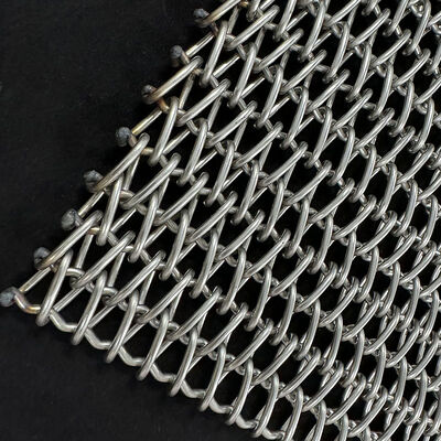 Malha de arame de corrente de metal de grau alimentício 304 aço inoxidável correia transportadora para forno biscoito padaria forno de recozimento túnel resfriamento