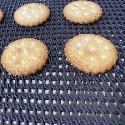 qualidade Z-forma resistente ao calor contínuo produto comestível de aço inoxidável 304 metal carbono cozimento correia transportadora biscoito forno malha de arame Fábrica