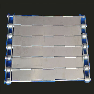Correia transportadora de chip de placa de metal, aço inoxidável, elo de corrente, placa de metal, para forno de biscoitos, forno de recozimento, resfriamento de túnel