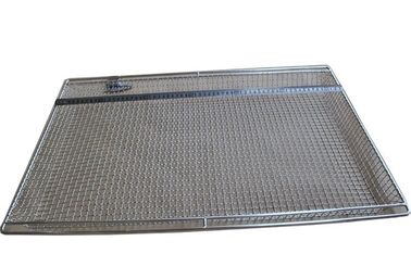 Bom preço. 304 GV de aço inoxidável da rede de arame da grade da bandeja do cozimento da rede de arame/BBQ alistaram on-line