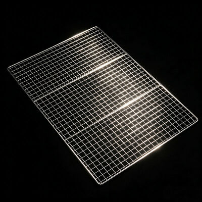 Aço inoxidável de qualidade alimentar Sus 304 Forno de malha de arame Trays Dehydrator Secagem de bolos Pão Rack de arrefecimento para assar carne de vaca