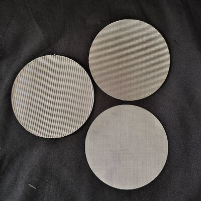 Máquina de extrusão de plástico que recicla filtros de tela de extrusora hdpe de aço inoxidável com tecelagem holandesa invertida