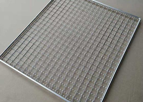 450mmx300mm 304 cozimentos de aço inoxidável da rede de arame do assado/bandeja refrigerando