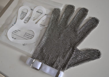 Bom preço. Segurança de aço inoxidável de Chainmail que trabalha luvas protetoras para massacrar on-line
