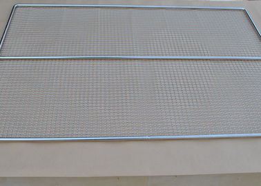 Bom preço. placa de aço inoxidável do cozimento da rede de arame do assado do estilo do Weave de 40*30cm para o BBQ on-line