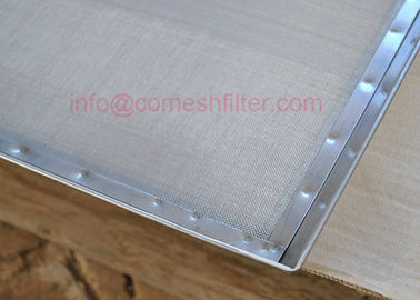 Bom preço. Bandeja de aço inoxidável durável da rede de arame com polegada do furo de dreno 18x26 da água on-line