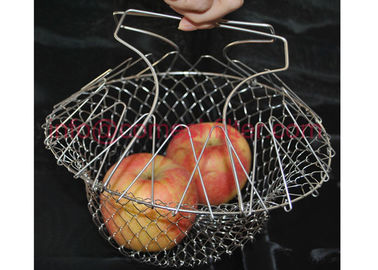 Bom preço. Escorredor de aço inoxidável da cesta do cozinheiro chefe para fritar/cozinhar/que ferve on-line