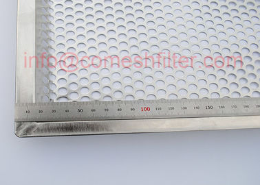 Bom preço. Bandeja de aço inoxidável da rede de arame do forno do Fda para costume de secagem do tamanho do fruto on-line