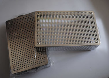 Bom preço. autoclave 304 316 316L de aço inoxidável da cesta de fio do metal da esterilização de 28x20x6cm on-line