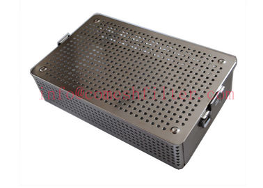 Bom preço. Cesta de aço inoxidável perfurada do metal para lavagem de secagem do marisco da esterilização on-line